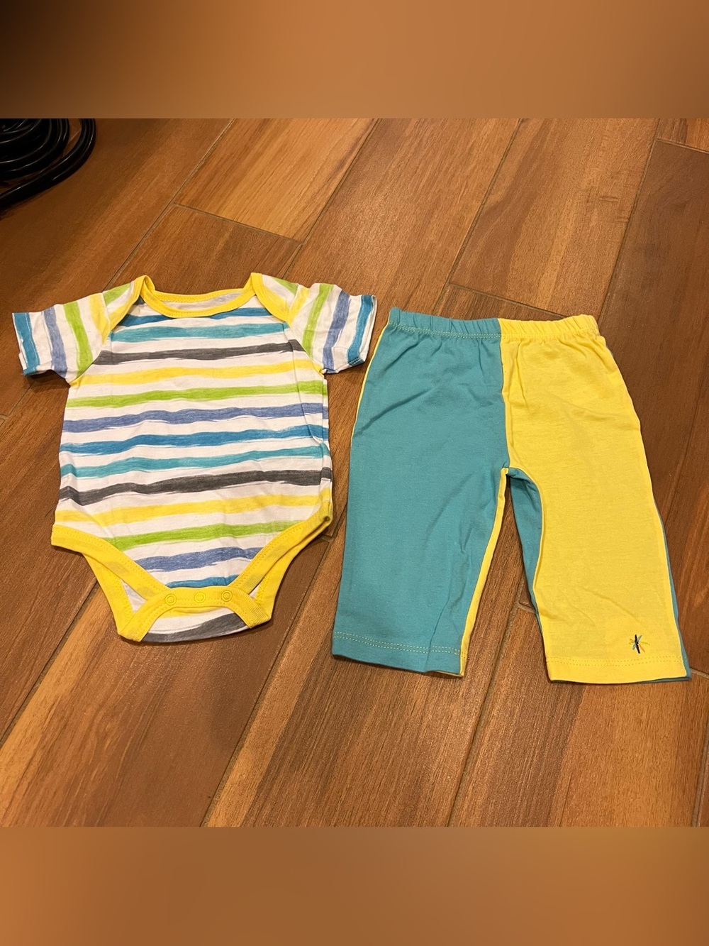 NWOT Truly Scrumptious by Heidi Klum Baby 2pc Set - Bodysuit & Pants -  6 Months
